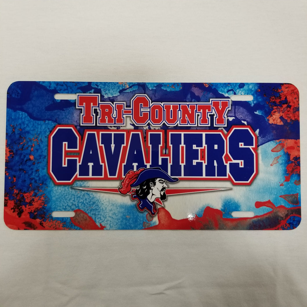 Tri-County License Plate