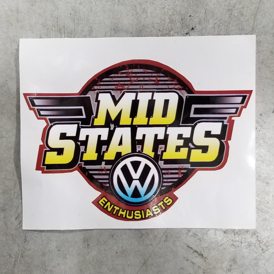 Mid States Sticker