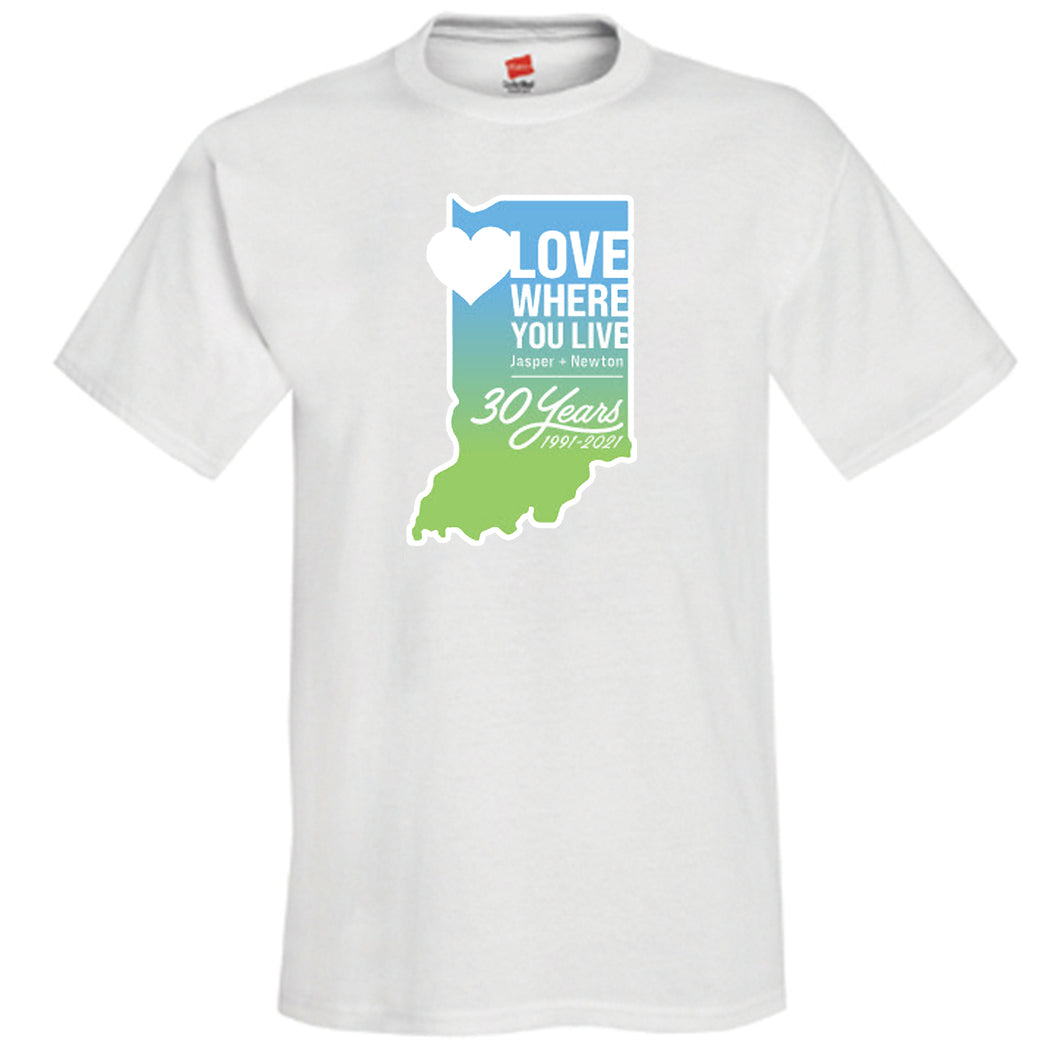 Love Where You Live Youth Eco Smart T-shirt