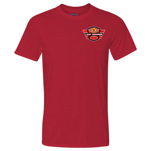 Lady Bomber Tennis T-shirt (Left Chest)
