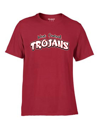 Trojan Text Dri-Fit T-Shirt